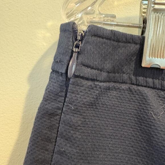 Brooks Brothers Skirt Womens 12 Classic Cotton Blend Stitch Detail Pockets - Picture 4 of 13